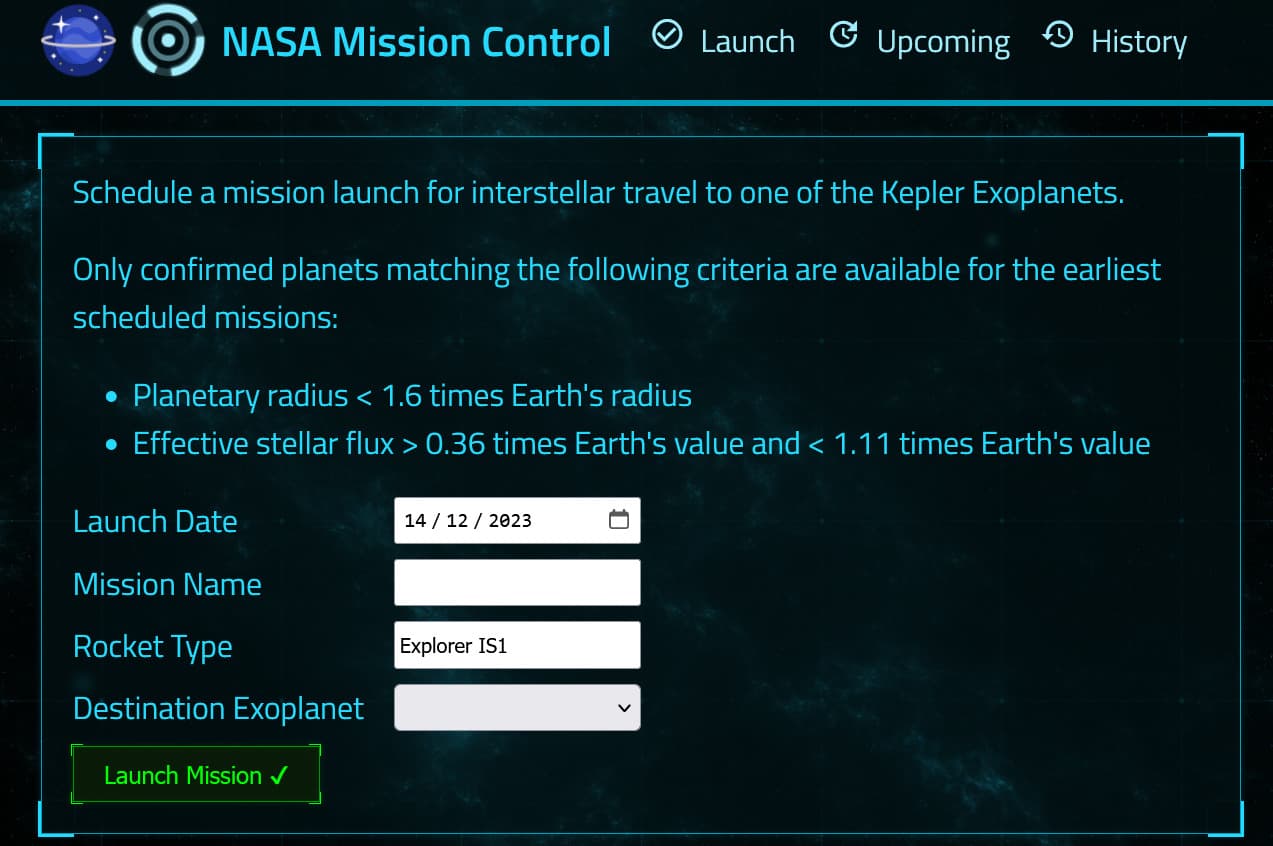 NASA Project preview